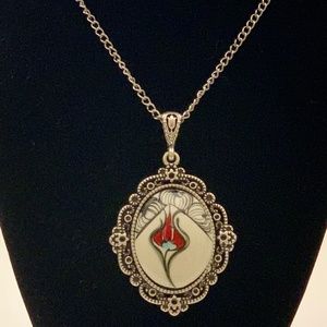 Antique Silver Plated Necklace